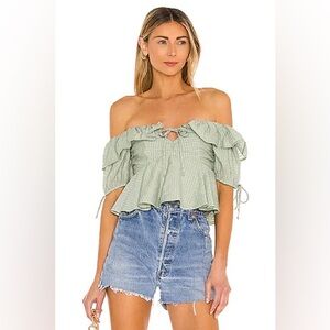 Tularosa Maggie Top in Sage Small